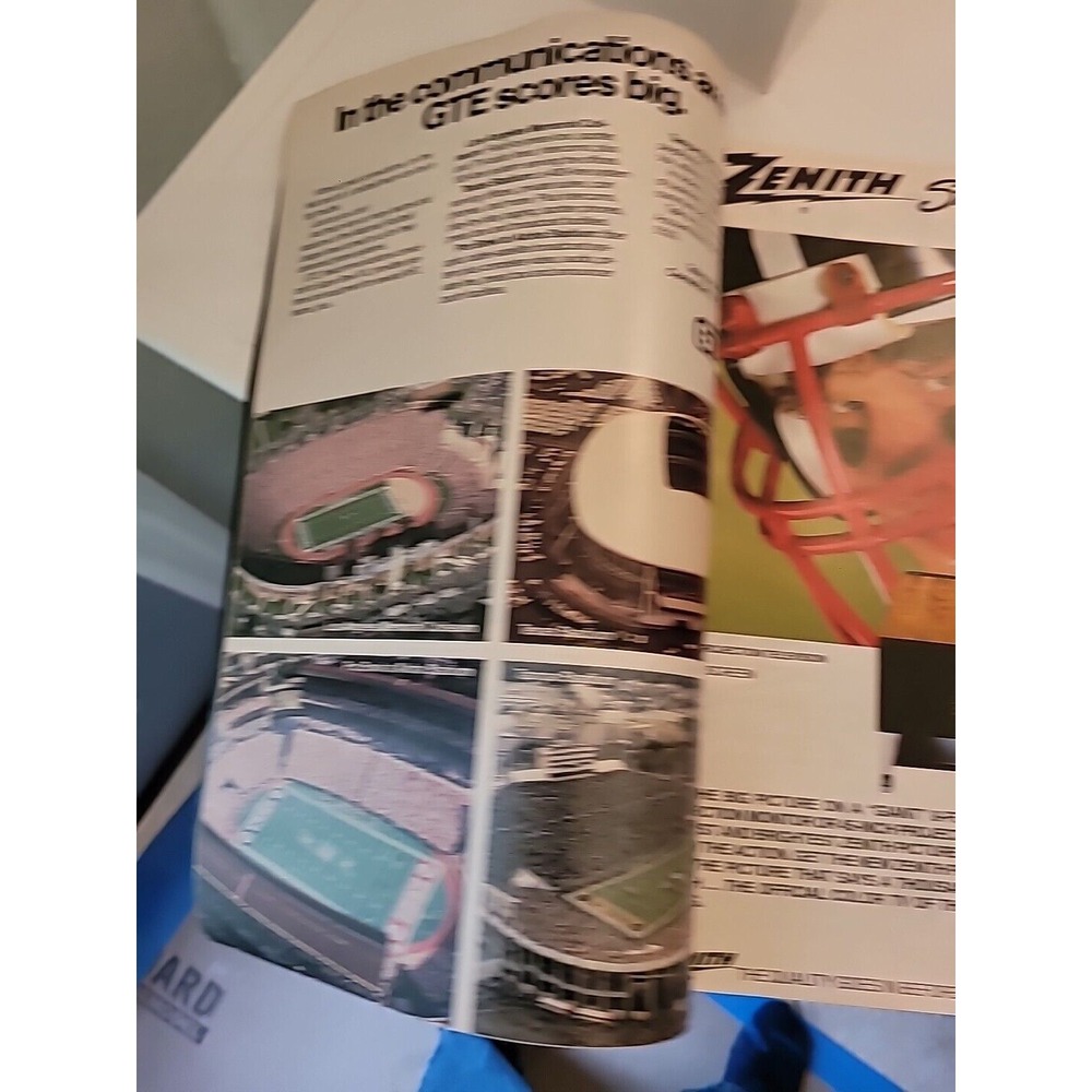 1986 CHICAGO‎ BEARS vs LOS ANGELES Rams NFC Championship Program SOLDIER FIELD - Picture 6 of 10